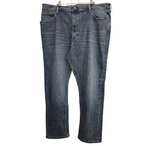 Wrangler Mens Relaxed Fit Blue Denim Jeans Size 40x32 streerwear y2k
